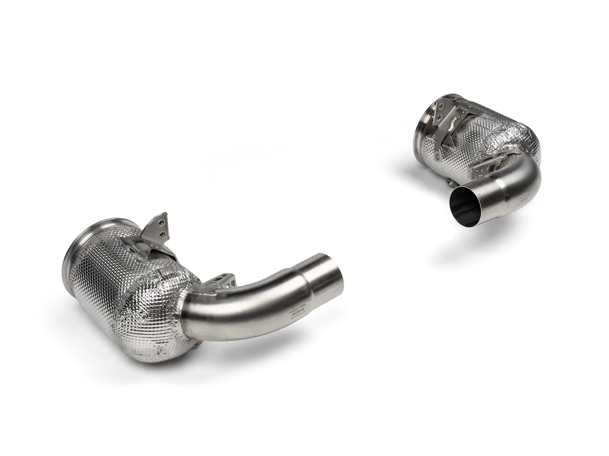 Akrapovic 2025 Porsche 911 992.2 Carrera Downpipes 1