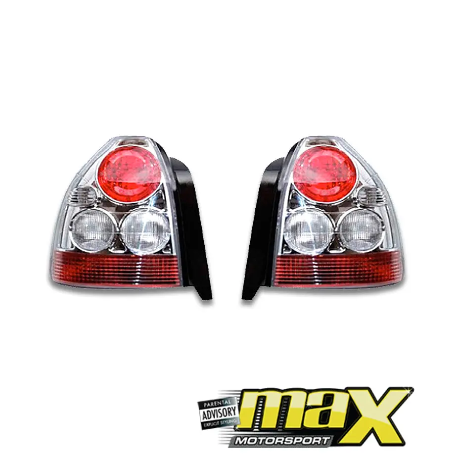 Honda Civic 3Dr Lexus Style Taillights (Chrome) 1