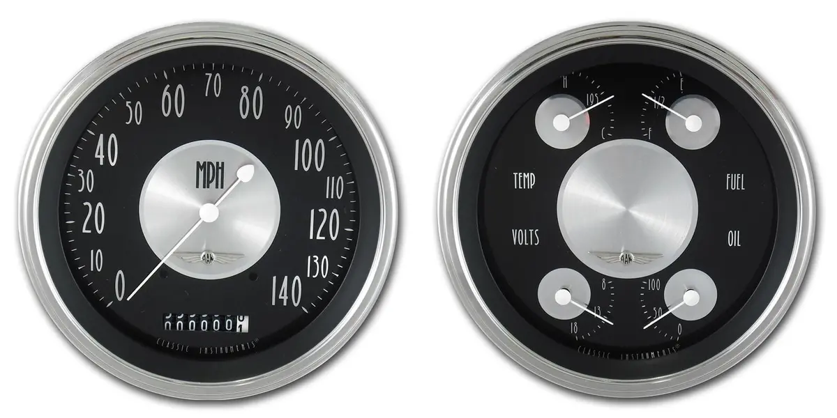 Classic Instruments Vintage Gauge Set For 1947–1953 Chevy Pickup Trucks (Ct47At52) 1