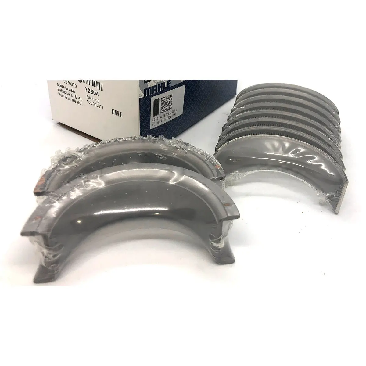 Main Bearing Complete V Set, "Hard" 1