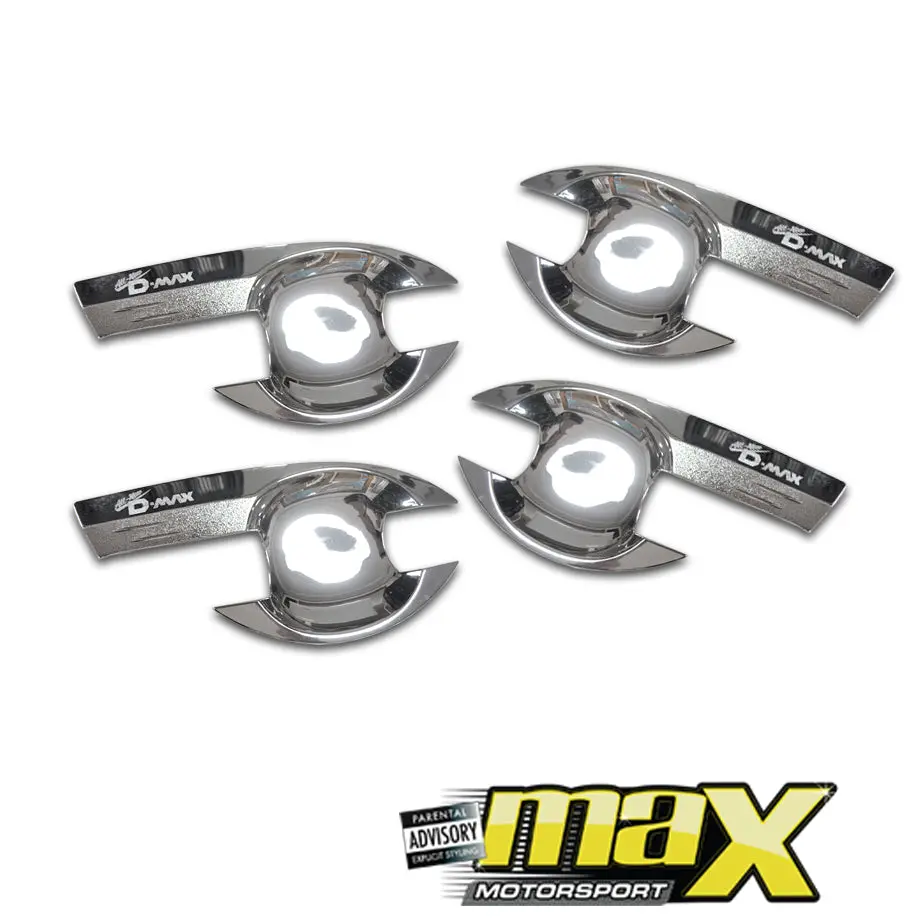 Isuzu D-Max/ D-Tec (13-On) Chrome Door Cups 1