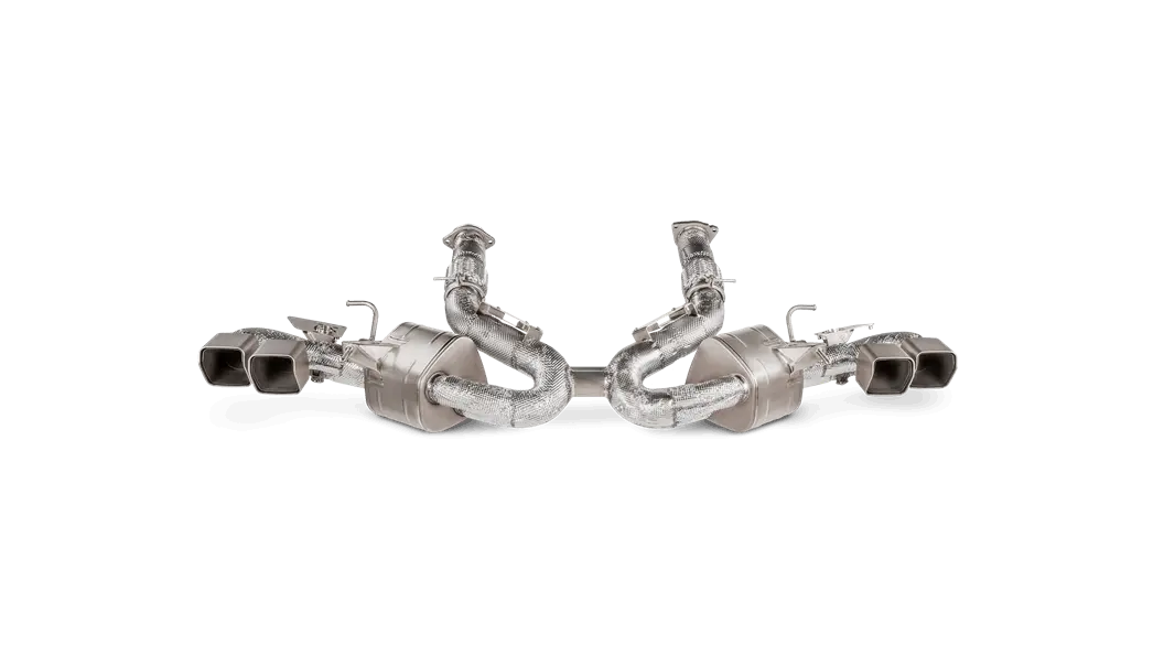 Akrapovic 2020+ Chevrolet Corvette C8 Slip-On Line 1