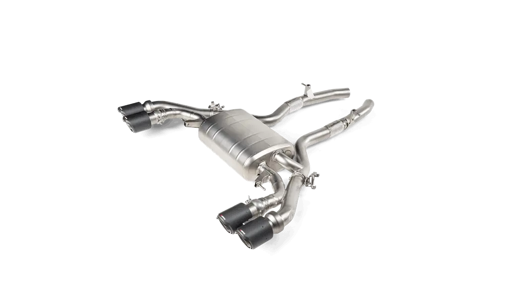 Akrapovic 19-20 Bmw X3 M (F97) Slip-On Line (Titanium) W/Carbon Tips 1