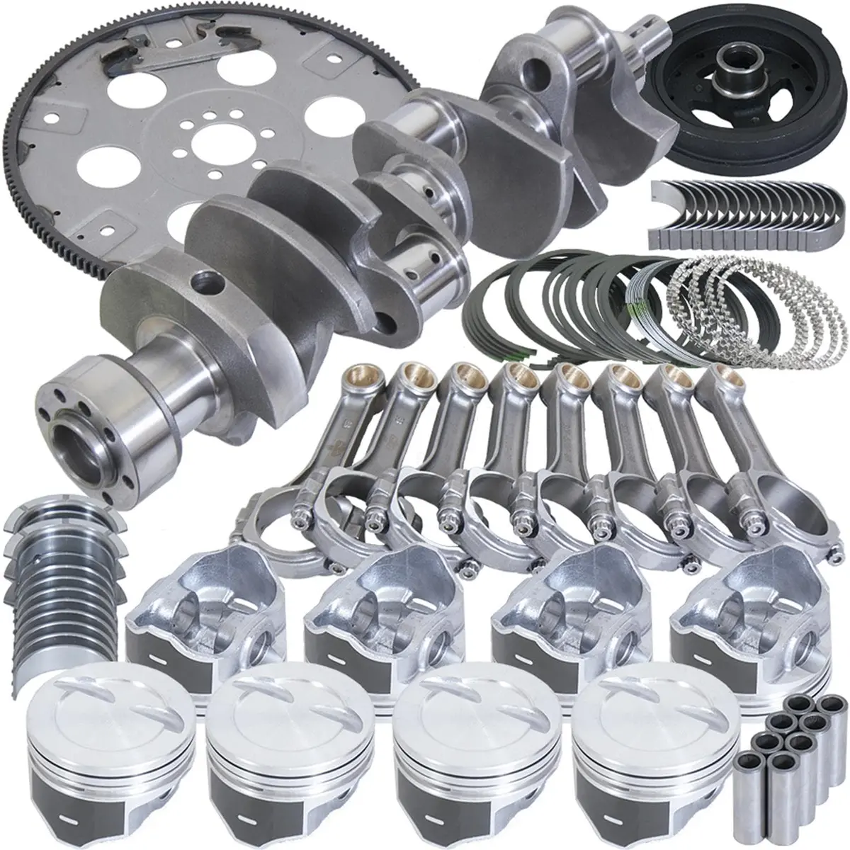 Eagle Street Performance Rotating Assembly Featuring Silv-O-Lite Claimer Pistons (B15404L06068) 1