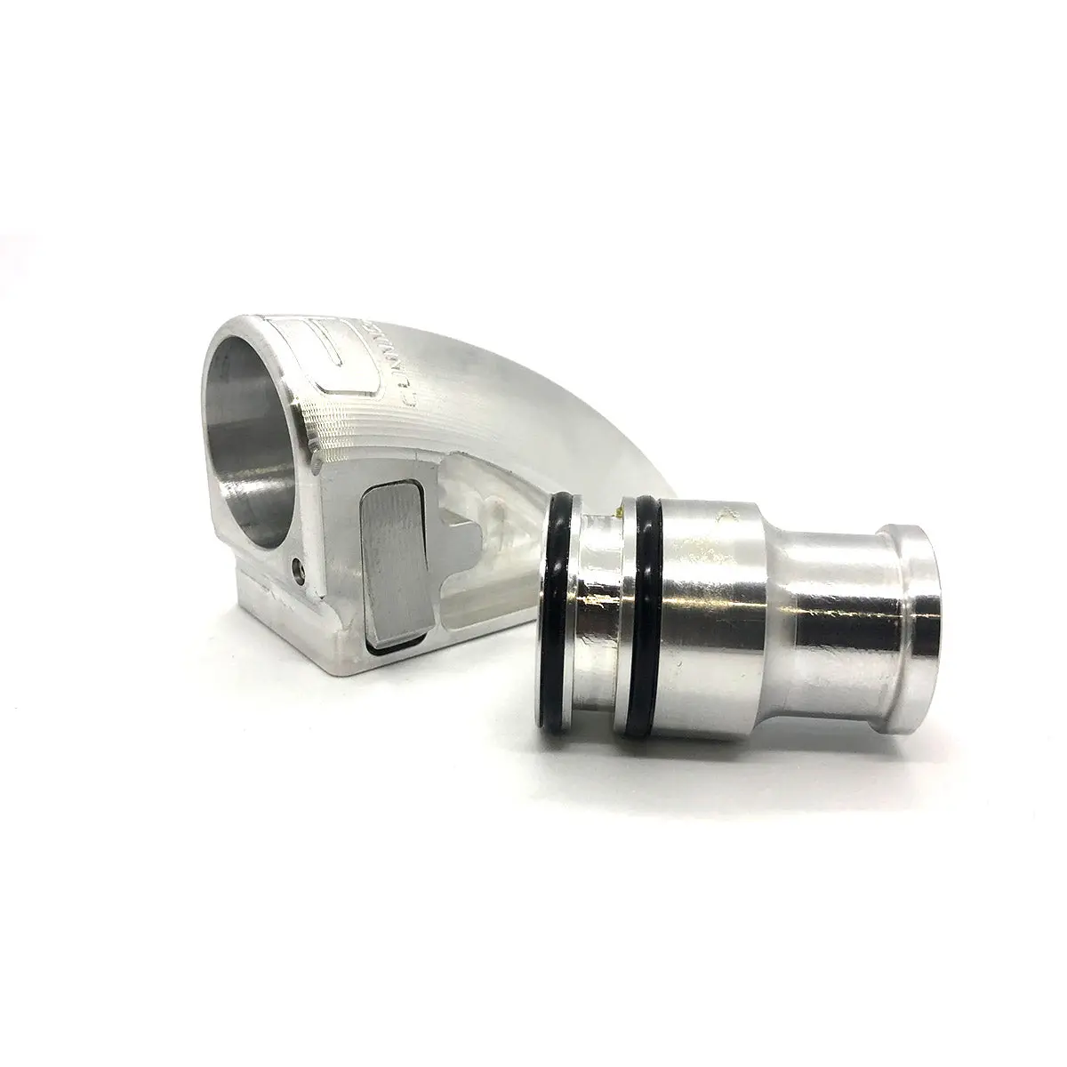 Valve Cover Billet Breather Kit - Natural 1