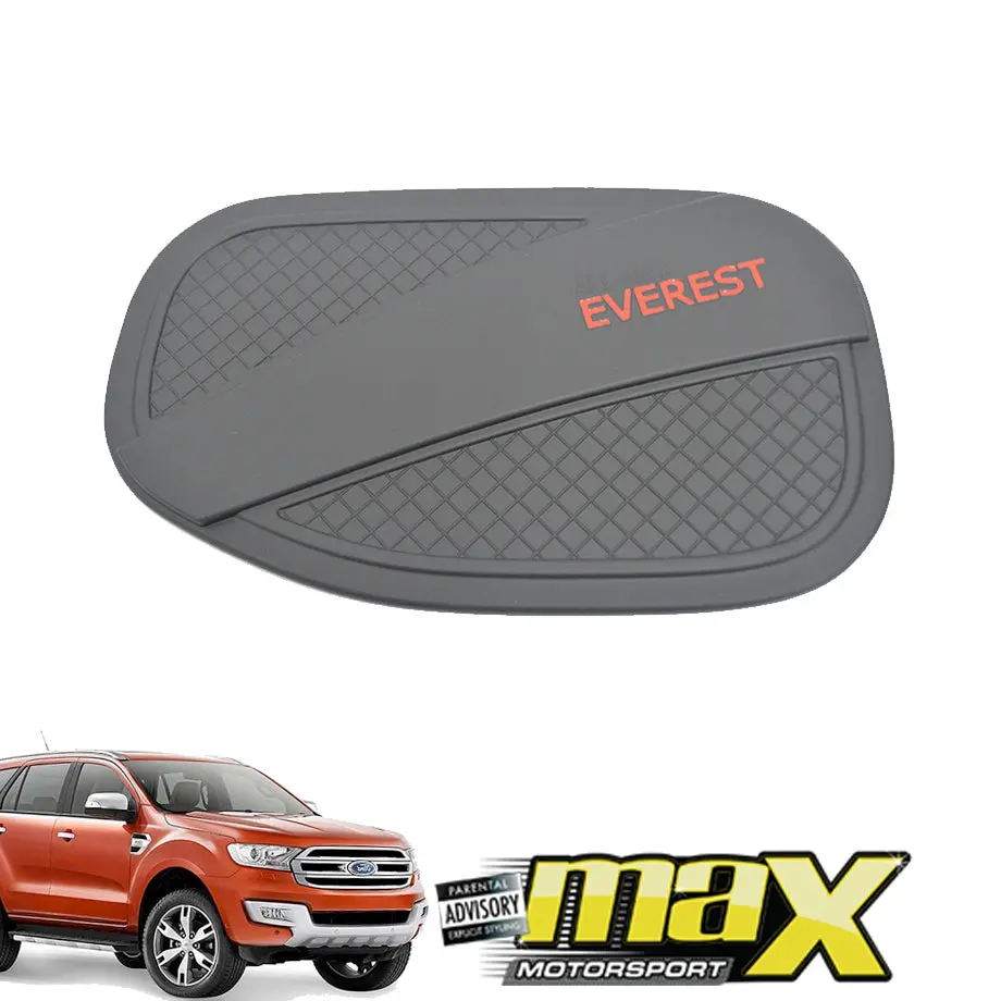 Everest (15-On) Black Fuel Cap Cover 1