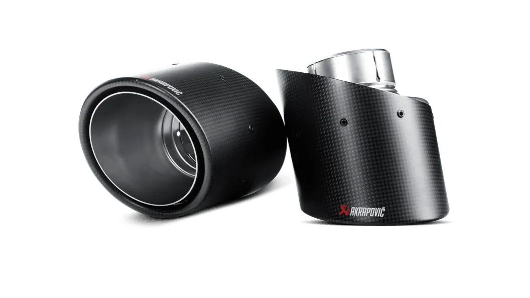 Akrapovic 09-16 Volkswagen Scirocco R Tail Pipe Set (Carbon) 1