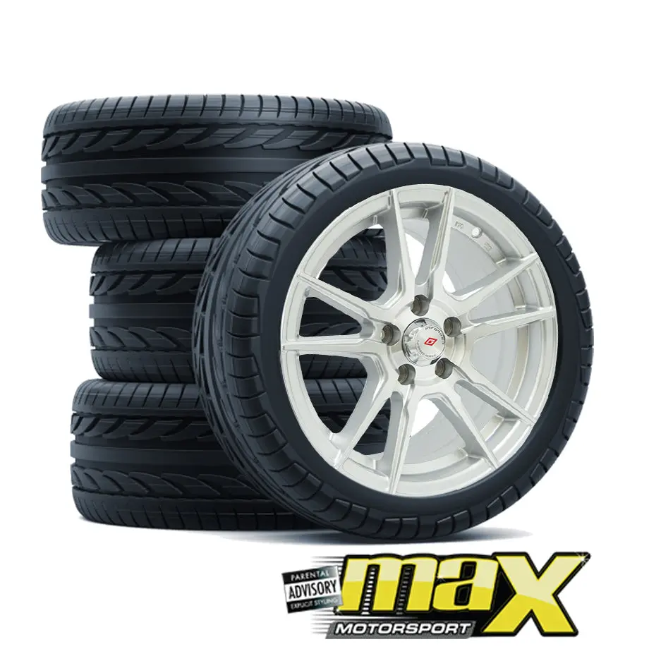 15 Inch Inforged Mx7017 Wheel & Tyre Combo (5X100 Pcd) 1