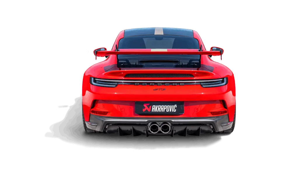 Akrapovic 21-22 Porsche 911 Gt3 (992) Rear Carbon Fiber Diffuser - Matte 1