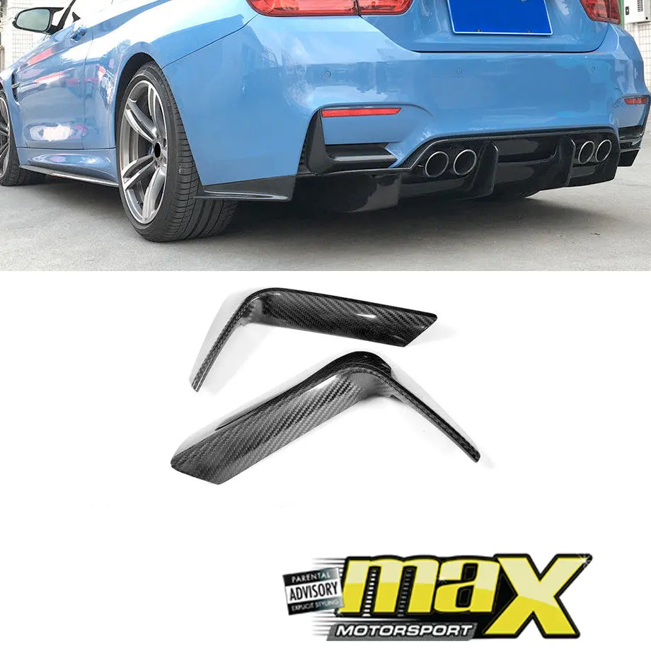 Bm F80/F82 (M3/M4) Carbon Fibre Rear Bumper Splitter 1