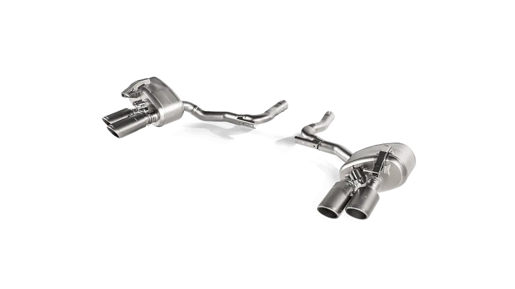 Akrapovic 2017 Porsche Panamera 4/Sport Turismo (971) Slip-On Race Line (Titanium) (Req. Tips) 2