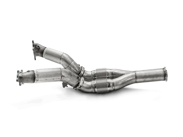 Nissan Gt-R (R35) | Akrapovic | Downpipe / Link Pipe Set (Ss) For Stock Turbochargers 1