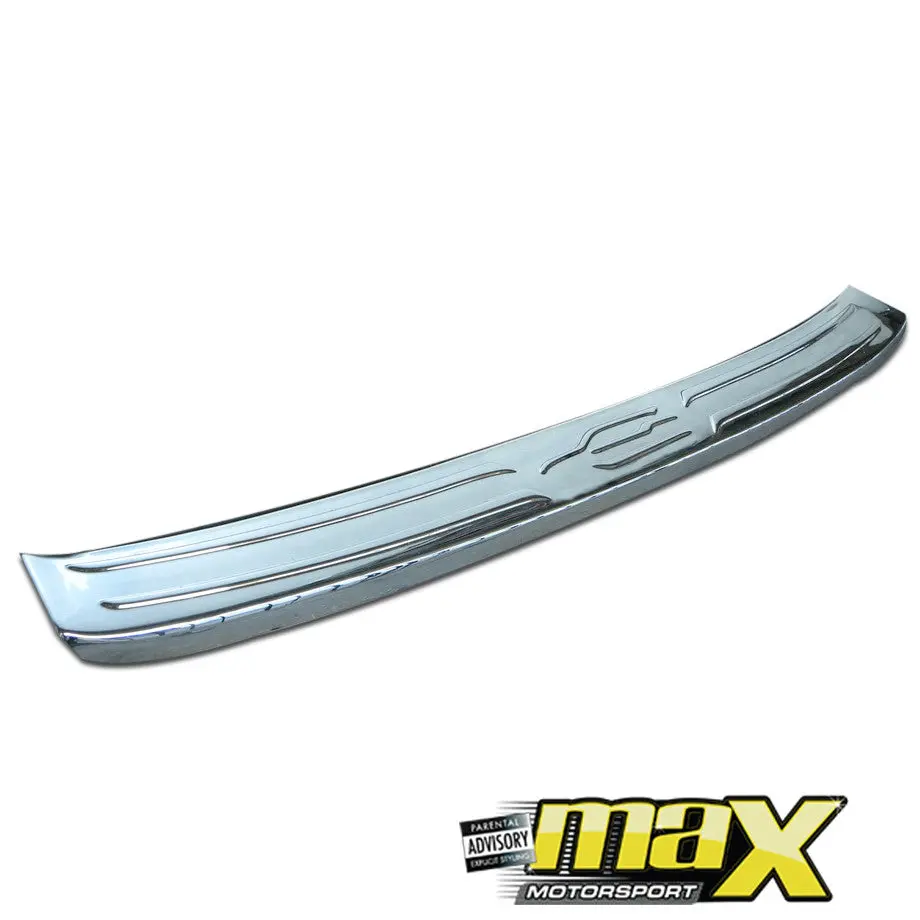 Toyota Fortuner (15-On) Rear Boot Protector - Chrome 1