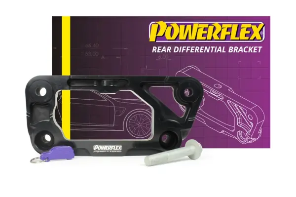 Powerflex Dual-Mount Rear Differential Bracket Pfr5-4030 Bmw F80 M3 1