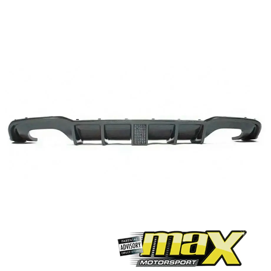 Audi Rs3 (13-18) F1 Style Led Carbon Fibre Diffuser 1