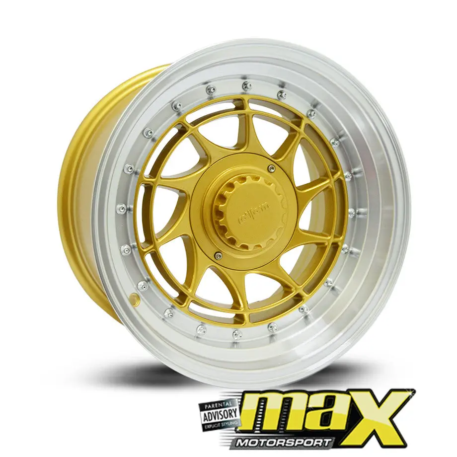 15 Inch Mag Wheel - Rf Yvr Replica Wheel (4X100/114.3 Pcd) 1