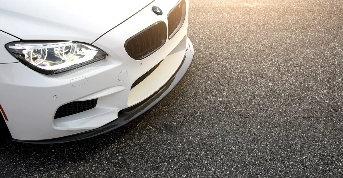 Vorsteiner Bmw F12 M6 Vrs Gts-V Aero Performance Front Spoiler Carbon Fiber Pp 1X1 Glossy 1