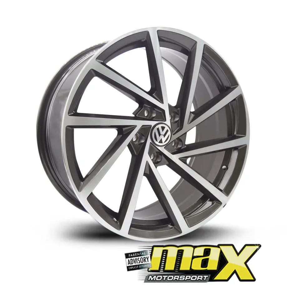 18 Inch Mag Wheel - Golf 7.5 R Replica Wheel 5X112 Pcd 1