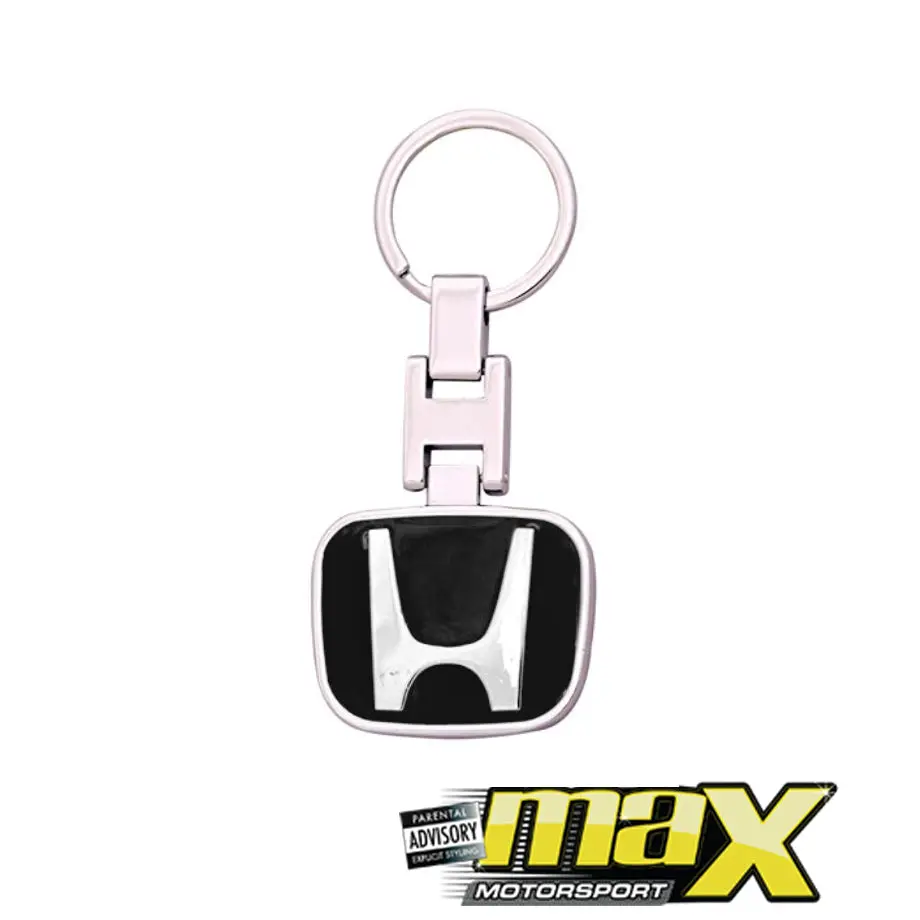 Honda Branded Chrome Key Ring 1