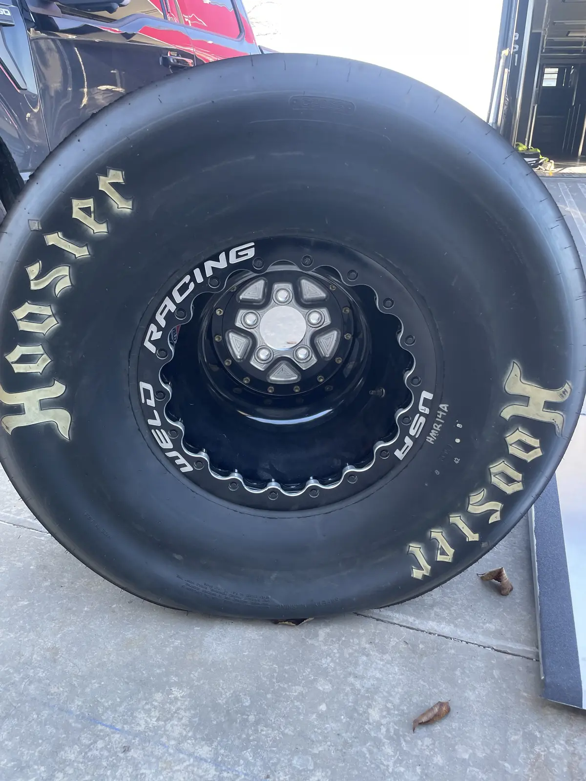 Weld Double Beadlock W/ Hoosier Tires 1
