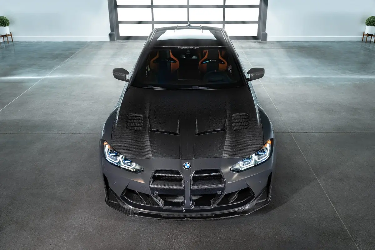 Vorsteiner Gts-V Bmw G80 M3 | G82 M4 Carbon Fiber Aero Hood 1