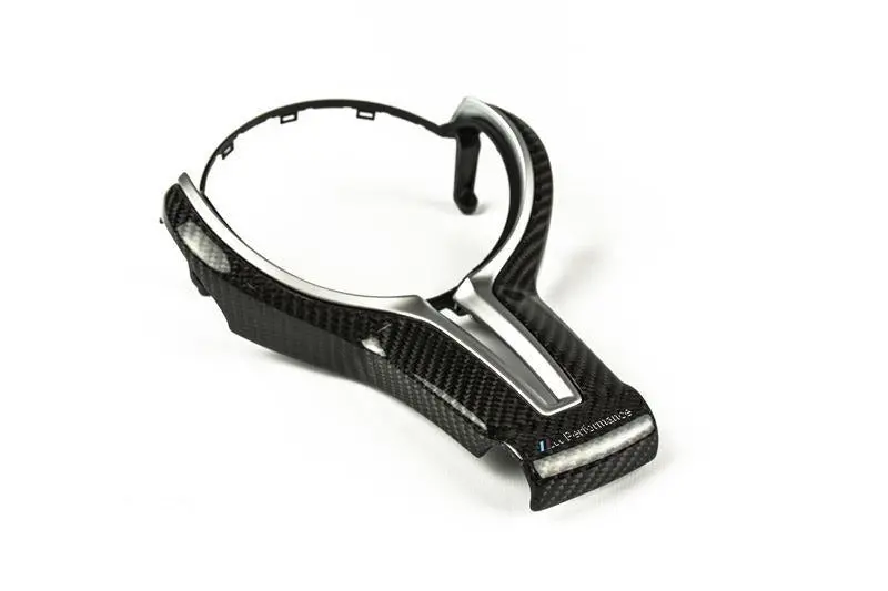 Bmw M Performance F-Chassis Steering Wheel Trim - Gloss Carbon 1