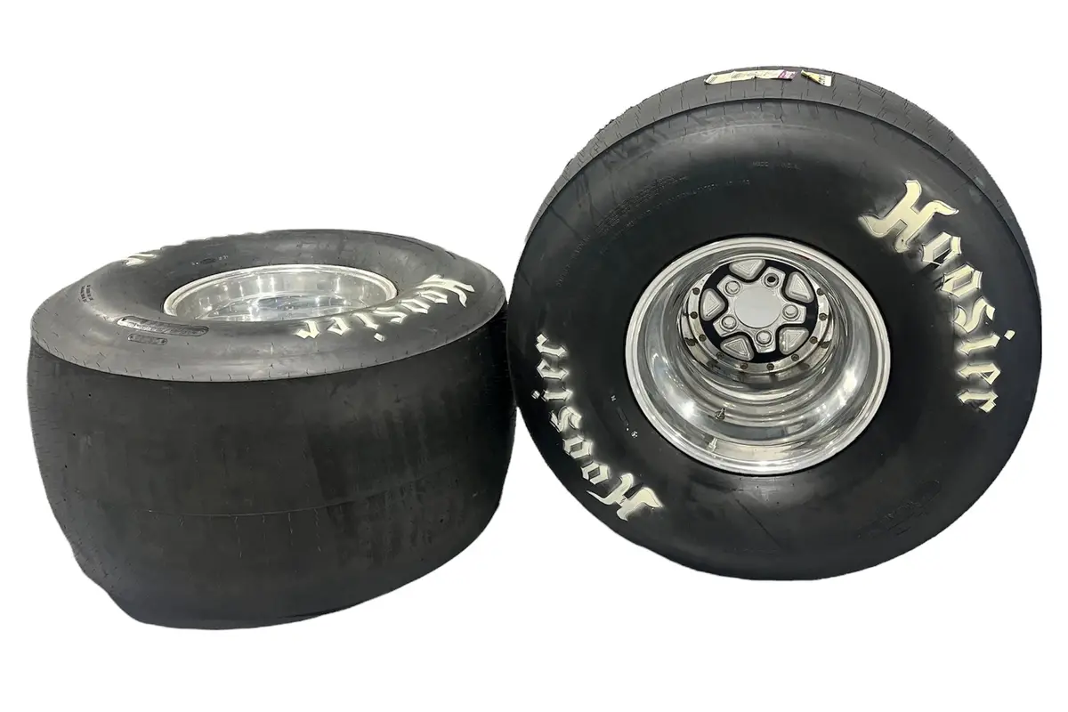 Weld Alumastar Liner Wheels With Hoosier Tires 1