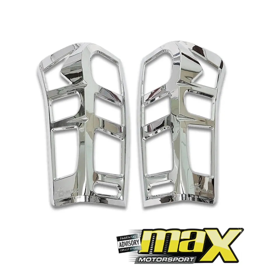 Isuzu D-Max (2013-On) Chrome Tail Lamp Surrounds 1