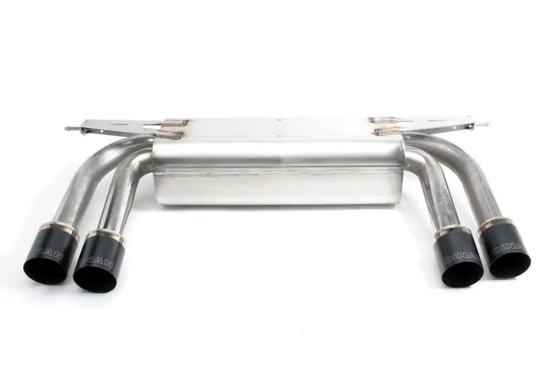 Dinan Free Flow Axle-Back Exhaust - 2010-2014 Bmw X5m/X6m Black 1