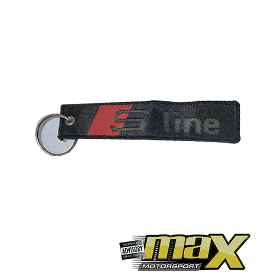 S-Line Embroidered Key Ring 1