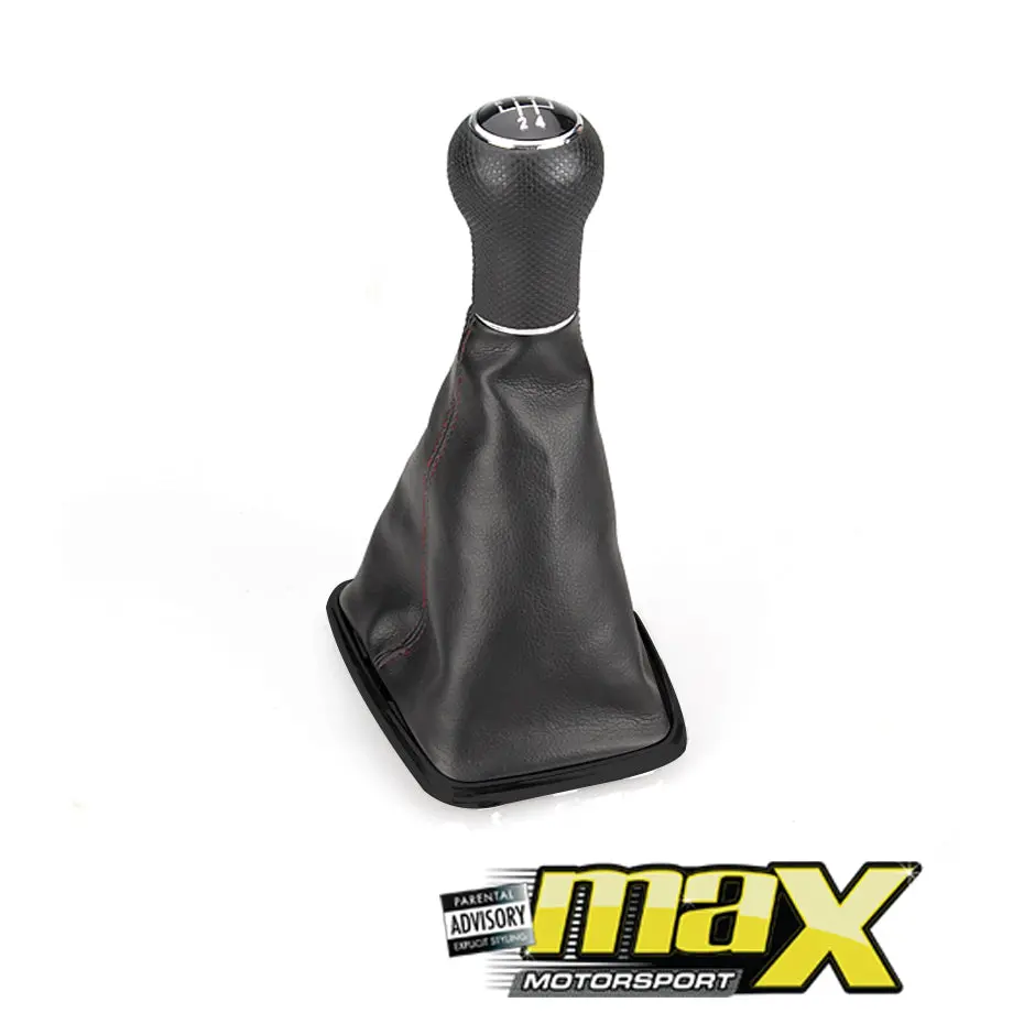 Vw Golf 4 Leather Gear Knob + Boot Cover 1