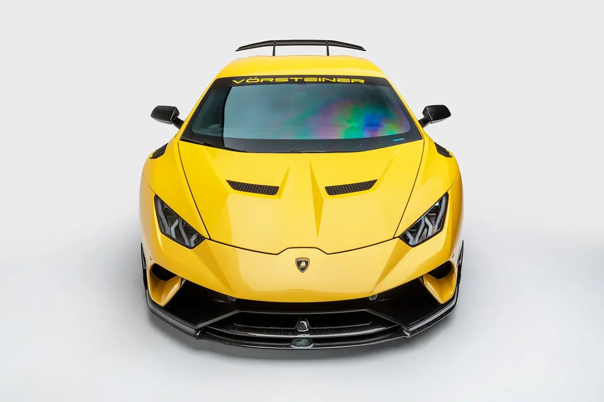 Vorsteiner Lamborghini Huracan Performante Vicenzo Edizione Aero Bonnet Carbon Fiber Pp Glossy 1