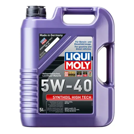 Liqui Moly Synthoil High Tech 5W40 Synthetic Engine Oil 2