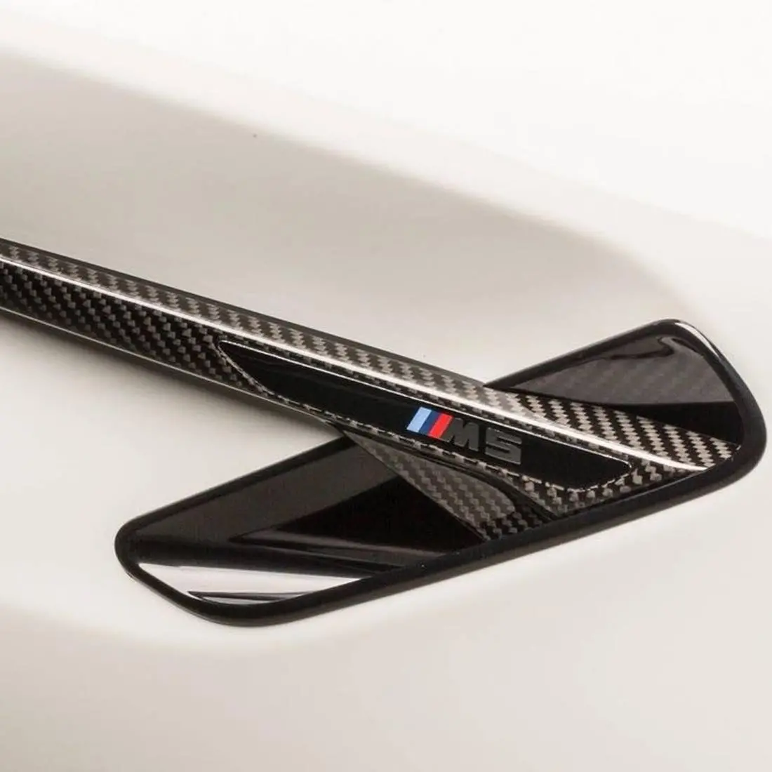 Bmw F90 M5 M Performance Air Breather Side Bar In Carbon Fiber 1