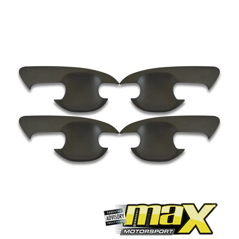 Ranger T7 / T8  (15-On) Matte Black Door Cup Covers 4-Door 1