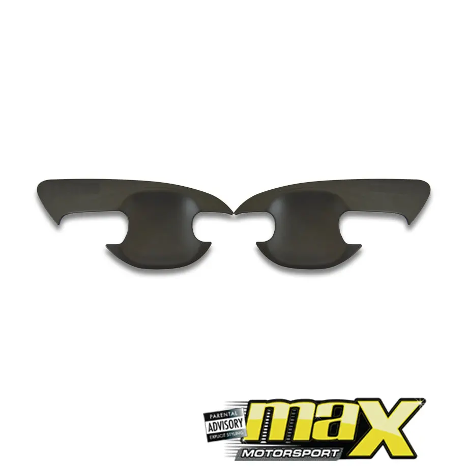 Ranger T6 (12-15) Matte Black Door Cup Covers 2-Door 1