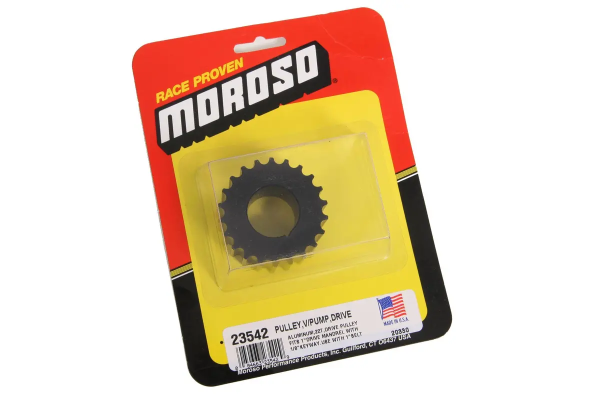 Moroso Dry Sump Oil Pump Pulleys 1