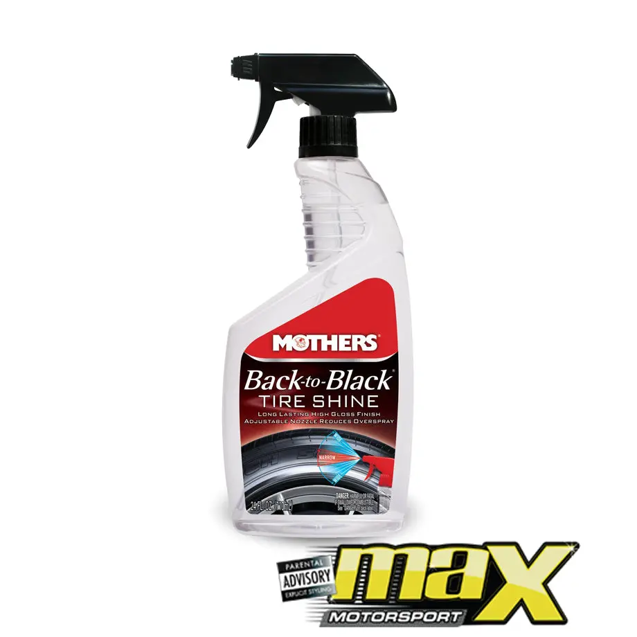 Mothers® Back-To-Black® Tire Shine 1