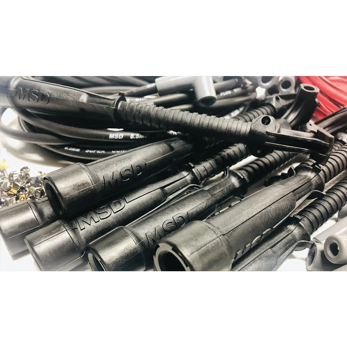 Msd Spark Plug Wires Hemi Black 31523 1