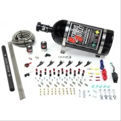 Nitrous Outlet 00-10398-Sbt-00 Bottle Mounting And Plumbing Nitrous System 1