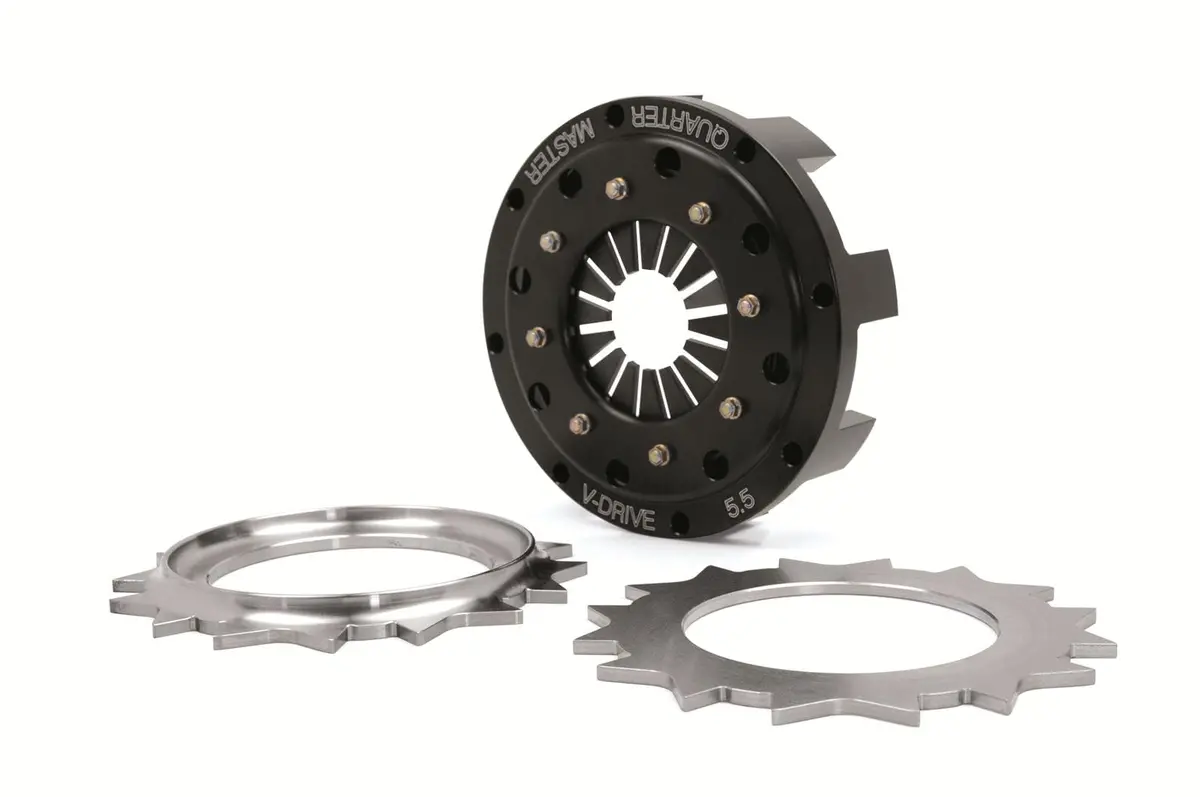 Quarter Master 38530280 Clutch Kit – Dual-Disc, Street/Strip Performance Package 1