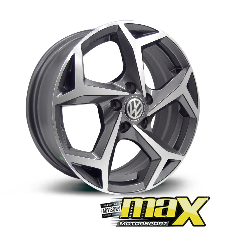 15 Inch Mag Wheel - Polo R-Line Style - Mx5350 (5X100 Pcd) 1