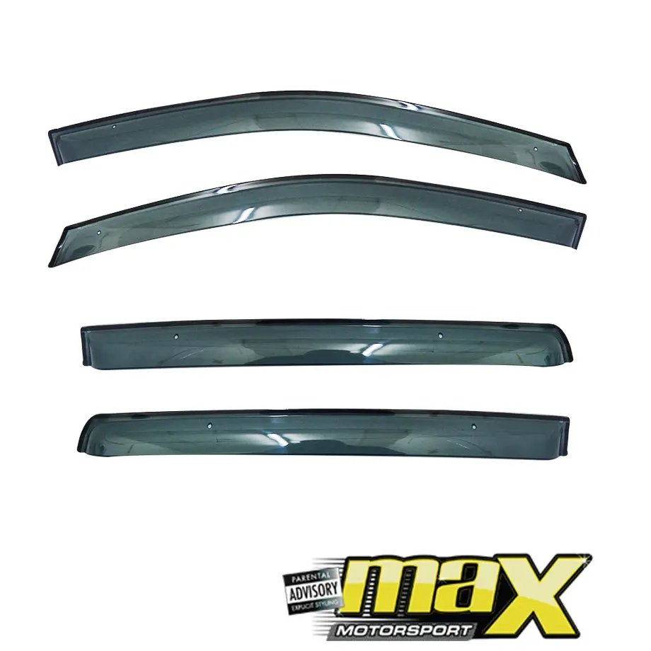 Ranger T6/T7 (12-On) Black Smoked Windshields (4 Door) 1