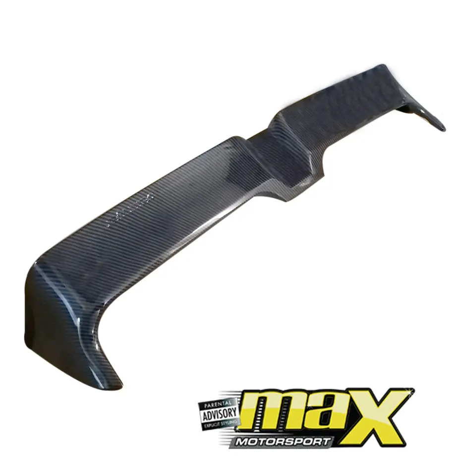 Vw Polo 6 Oettinger Style Carbon Look Plastic Roof Spoiler 1