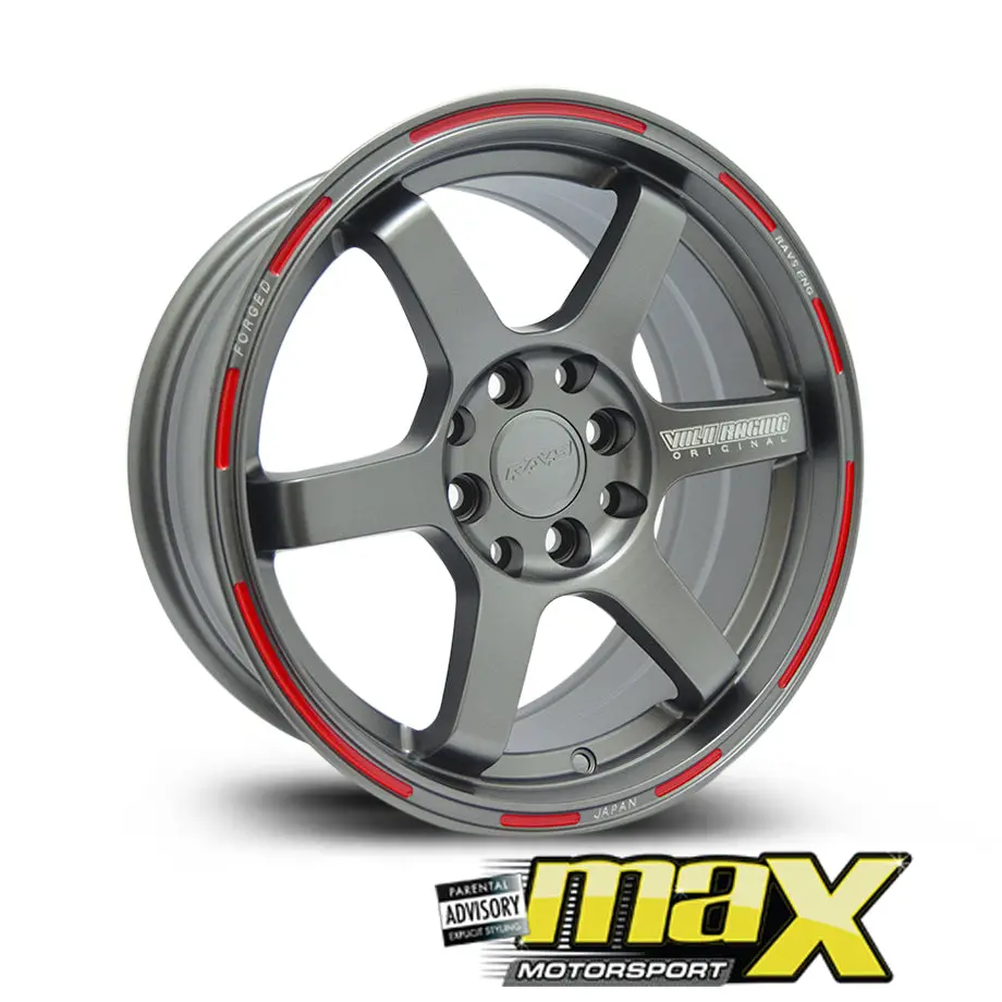15 Inch Mag Wheel - Volk Mx616 Racing Replica Wheels (4X100/114.3 Pcd) 1