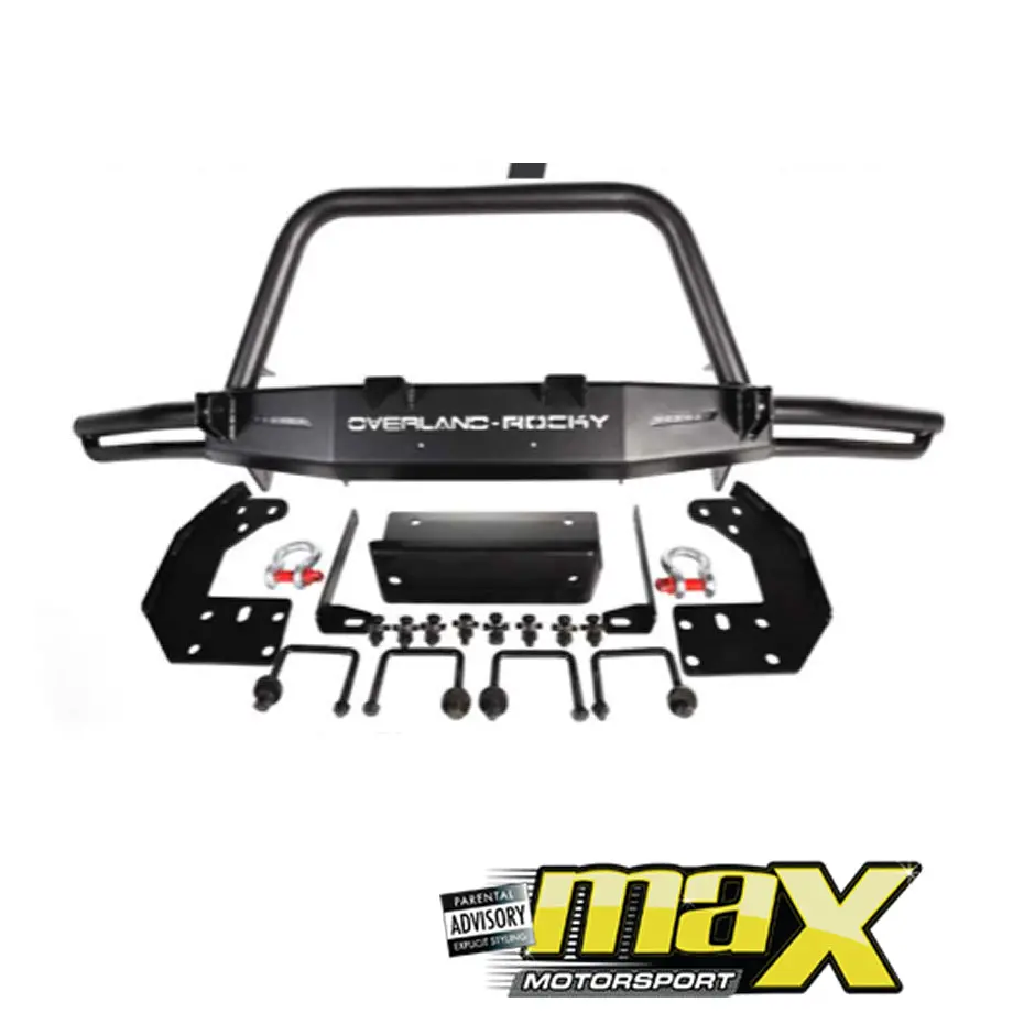 Toyota Hilux Overland Front Bumper Rocky Plus 1