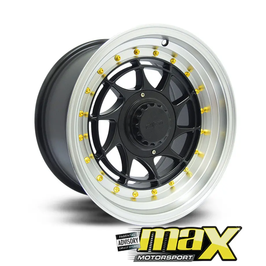15 Inch Mag Wheel - Rf Yvr Replica Wheel (4X100/114.3 Pcd) 1