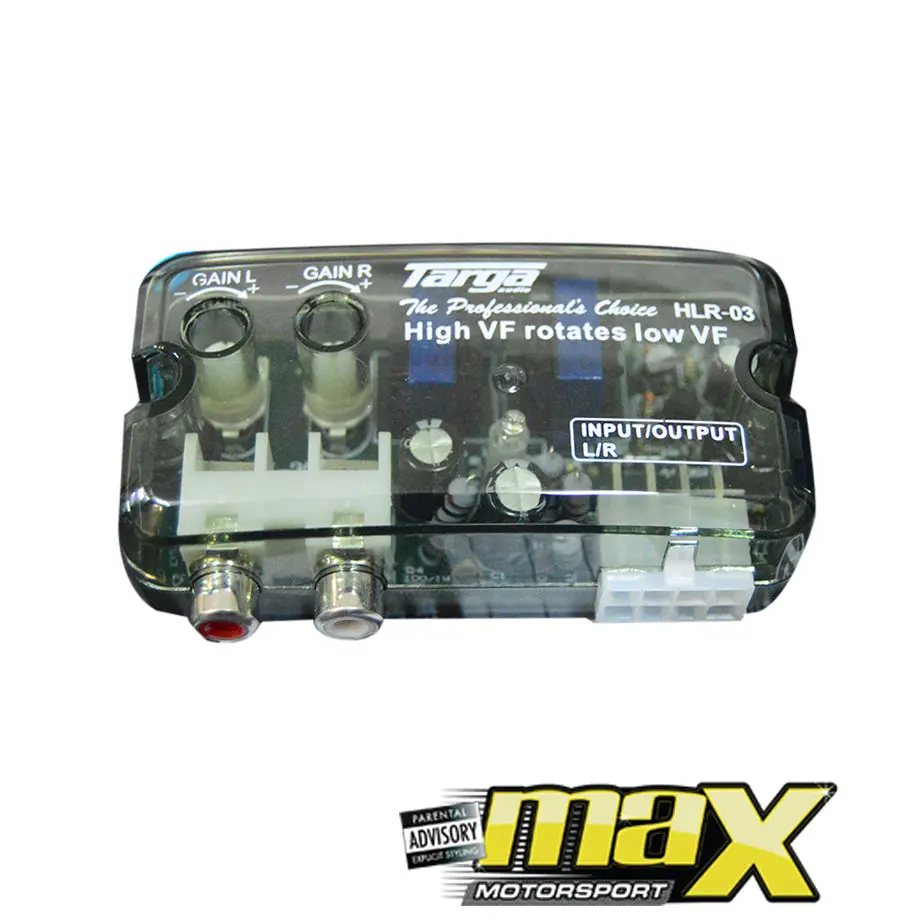 Targa Line Out Converter With Remote Wire 1