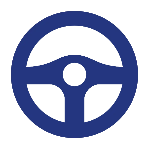 Sports Steering Wheel - F1 (Blue) 1
