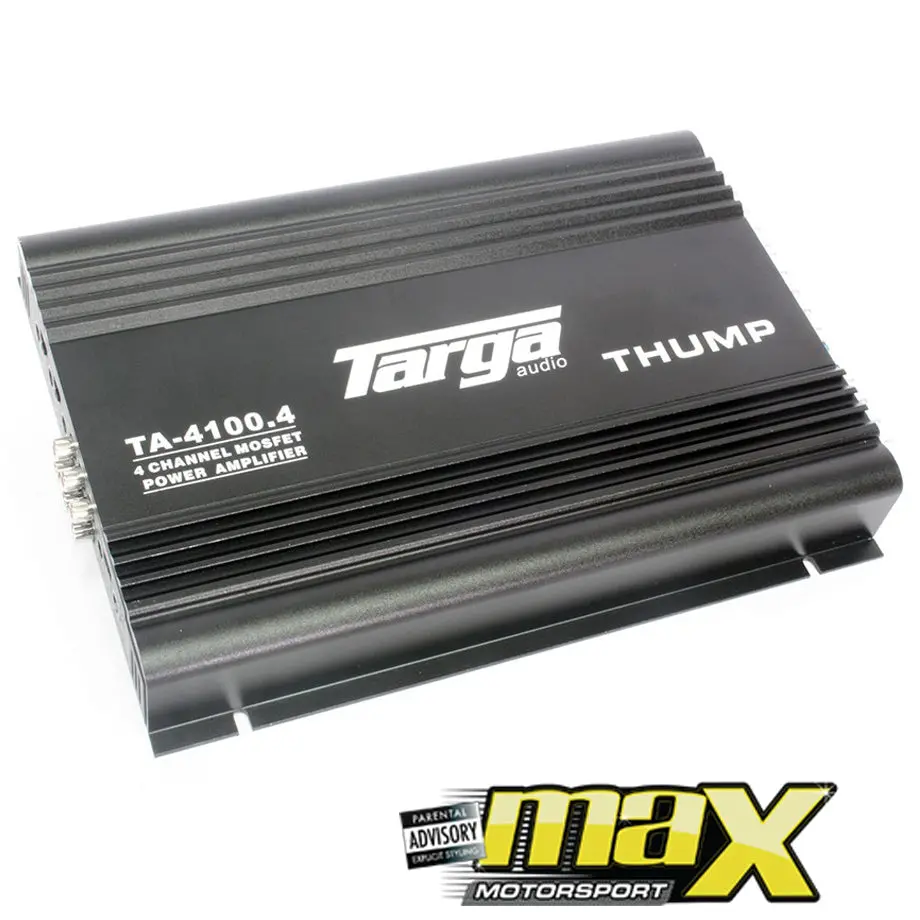 Targa Thump Series Ta-4100.4 4-Channel Amplifier (4900W) 1